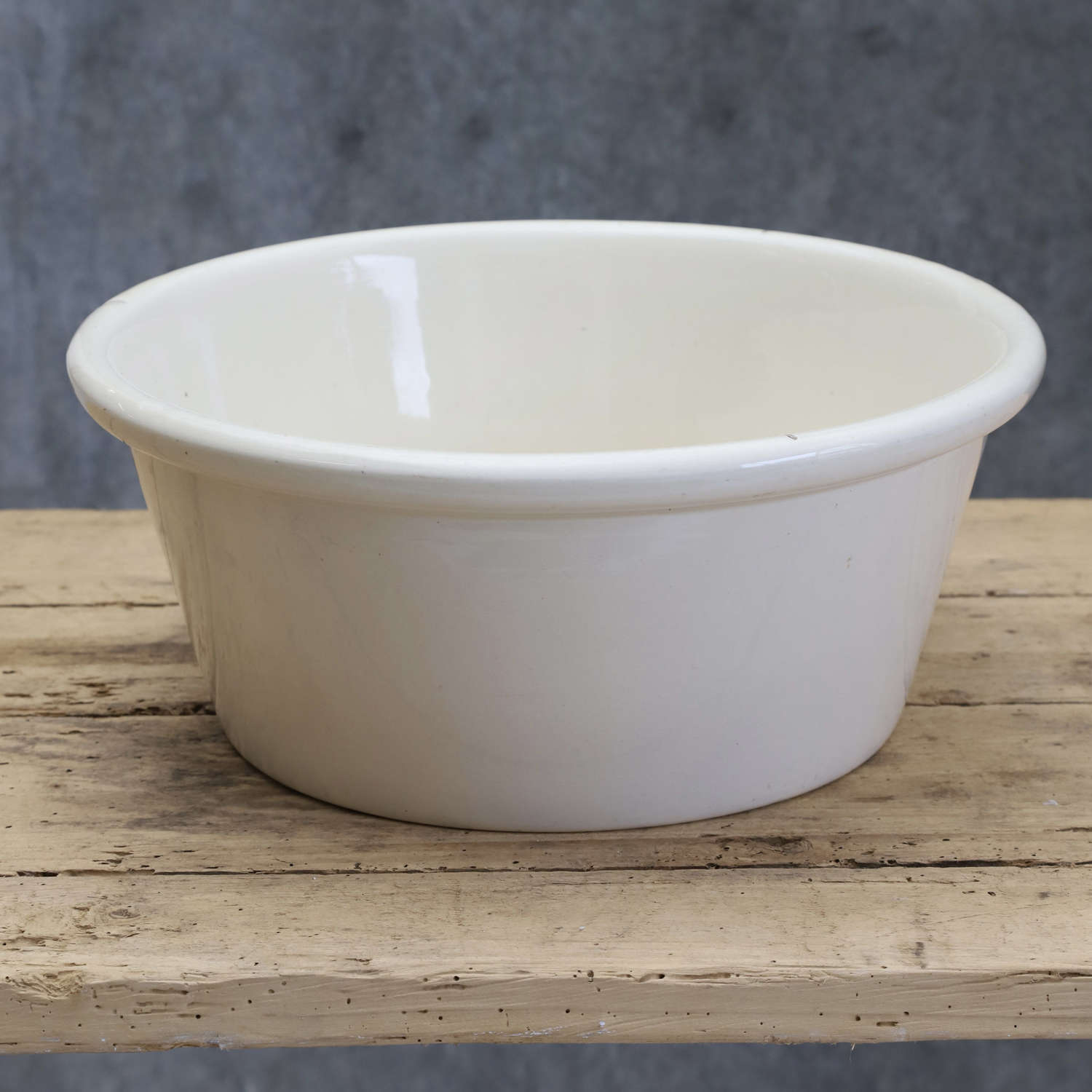 19thC English Porcelain Mixing Bowl